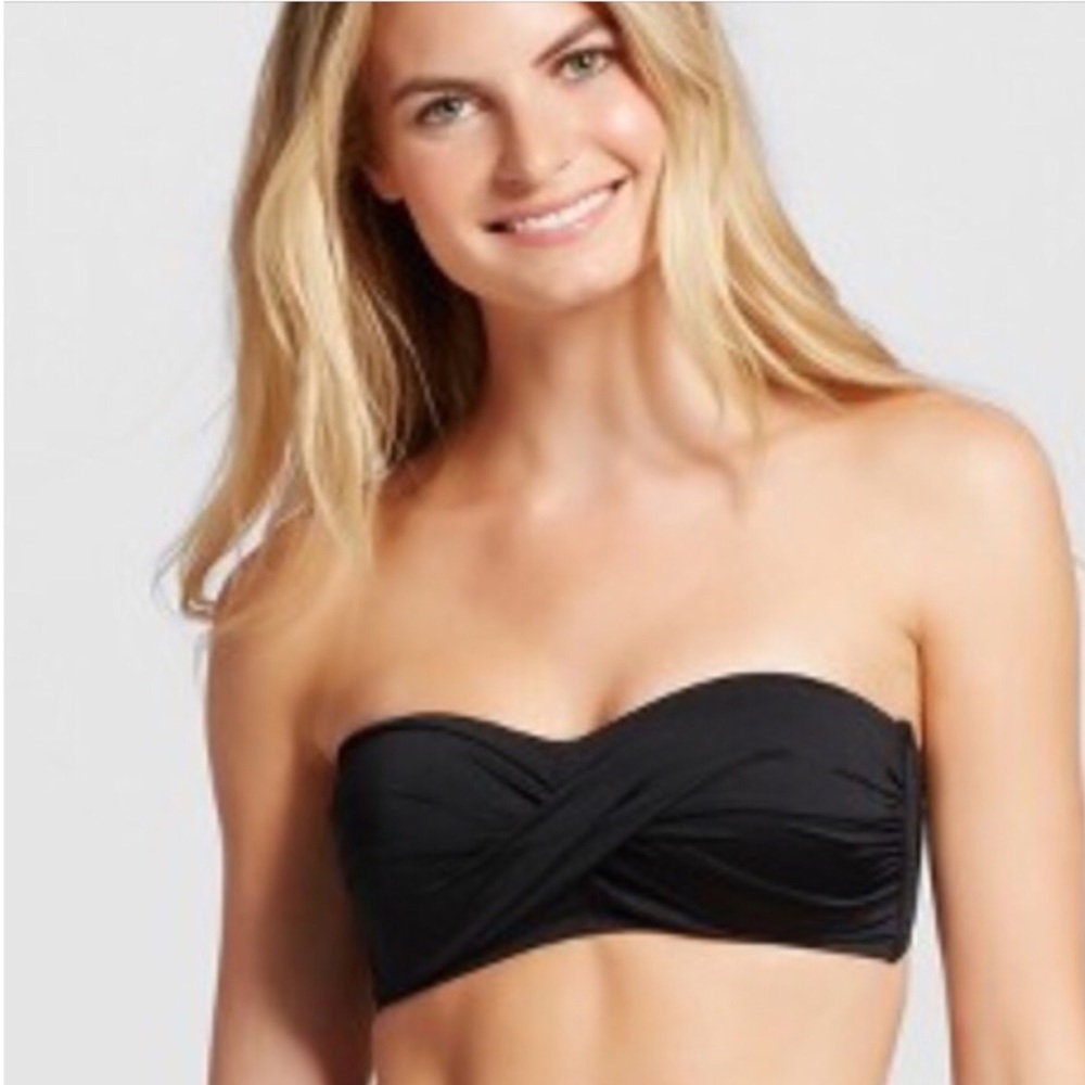 💙 MOSSIMO SWIM TOP BLACK